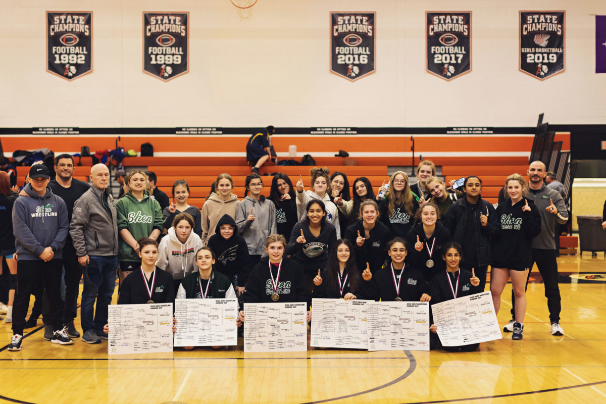 Girls Wrestling placed first over all at state qualifiers in mid January. 