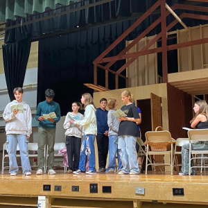 Drama club members talk double casting of Anne Frank