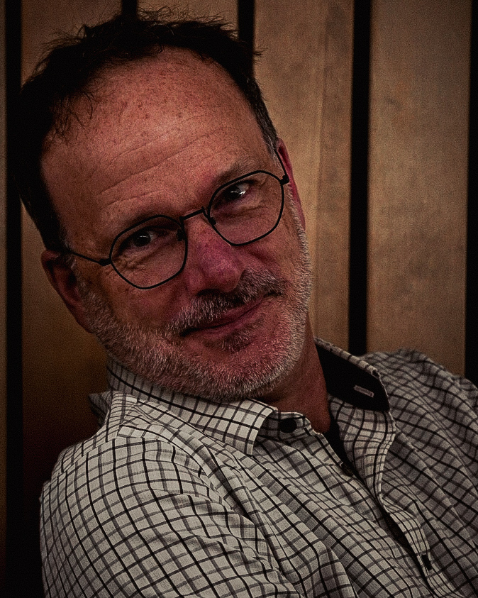 Mr. Gumpper photographed by one of his orchestra students, Connor Blick. 